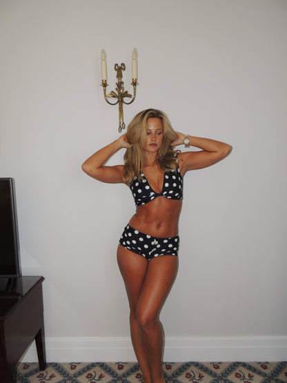 Hepburn Twist Bikini Top